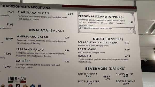 Menu photo 7 Itala Pizza Duluth, GA Menu photo 7 Itala Pizza Duluth, GA