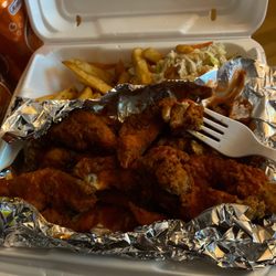 Milano House of Pizza And Seafood - Buffalo chicken finger dinner
