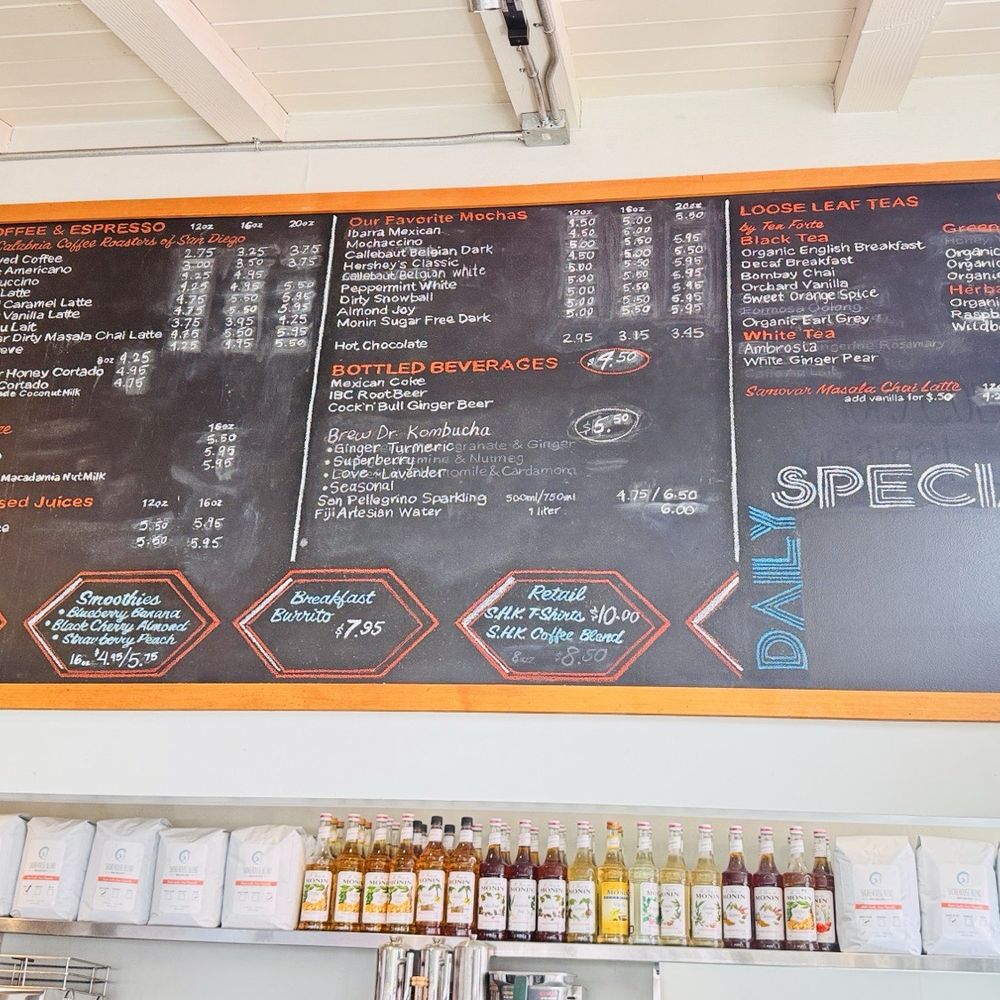 Shorehouse Kitchen - Coffee & Tea Near Me - La Jolla, California Shorehouse Kitchen - Coffee & Tea Near Me - La Jolla, California