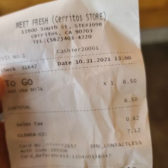 Meet Fresh - Price charged is $6.50 - Desserts Near Me - Cerritos, California Meet Fresh - Price charged is $6.50 - Desserts Near Me - Cerritos, California