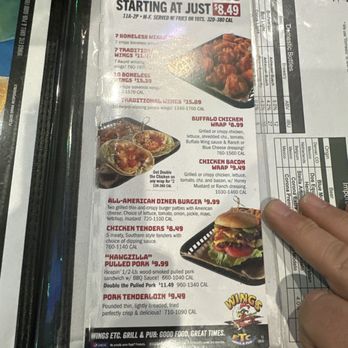 Wings Etc - Lunch specials - Chicken Wings Near Me - Camby, Indiana
