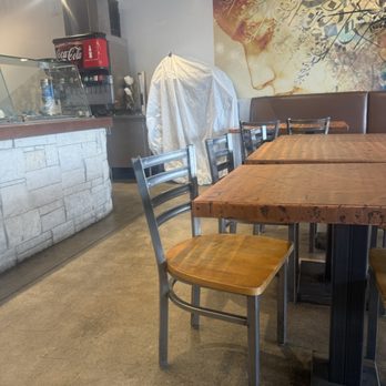 Saj Fresh Grill - Some workers thing covered up - Mediterranean Near Me - Aurora, Colorado