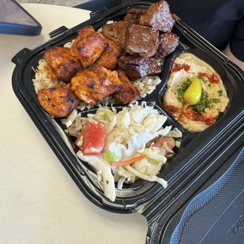 JF Mediterranean cuisine - 2 item plate - Mediterranean Near Me - San Dimas, California