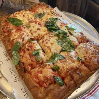 Angelina's Kitchen - Nice Sicilian pie just needs more sauce. - Italian Near Me - Woodbridge, New Jersey Angelina's Kitchen - Nice Sicilian pie just needs more sauce. - Italian Near Me - Woodbridge, New Jersey