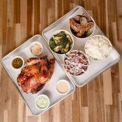 Rostiq Rotisserie - Whole Roast Chicken
Choice of four sides and four sauses.
(family meal)