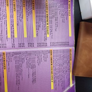 MLK Restaurant - a menu and a wallet - Soul Food Near Me - Miami, Florida