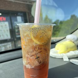 Ooo Cha - Lemon wintermelon w basil seeds