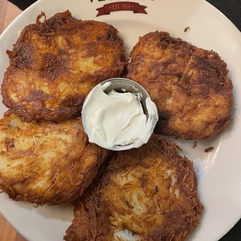 Veselka - Potato pancakes because obvi - Ukrainian Near Me - New York, New York
