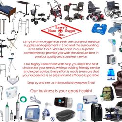 Larry's Home Oxygen - Fantastic selection of Home Medical Equipment