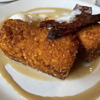 Koko Head Cafe - French toast was deep fried with Frosted Flakes. - Breakfast & Brunch Near Me - Honolulu, Hawaii