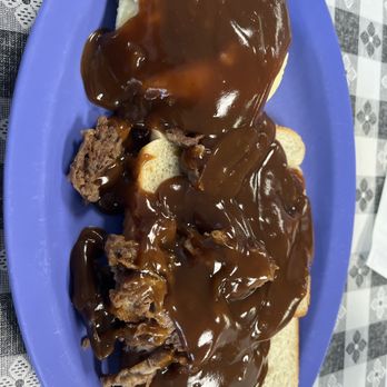Lula Belle's Cafe - The Hot Beef Sandwich! - Breakfast & Brunch Near Me - Gillette, Wyoming