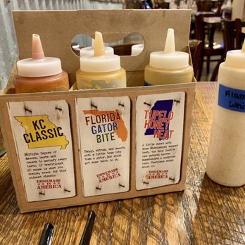 Mission BBQ - other 3 of 7 sauces - Barbeque Near Me - Lakeland, Florida Mission BBQ - other 3 of 7 sauces - Barbeque Near Me - Lakeland, Florida