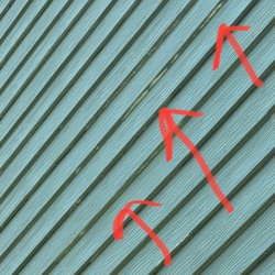 John's Painting - Underneath siding