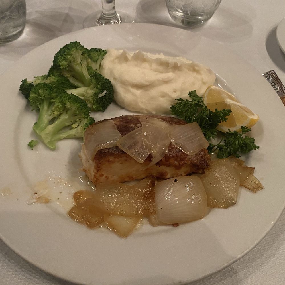Dal Rae Restaurant - 8oz Chilean Seabass Ala Ben - Steakhouses Near Me - Pico Rivera, California