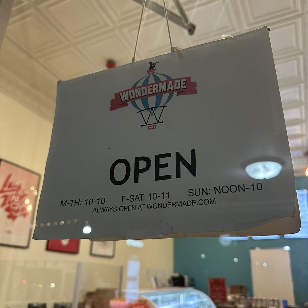 Wondermade - Store Hours - Ice Cream & Frozen Yogurt Near Me - Sanford, Florida Wondermade - Store Hours - Ice Cream & Frozen Yogurt Near Me - Sanford, Florida
