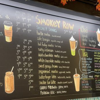 Smokey Row Coffee - Smokey Row menu - Coffee & Tea Near Me - Pella, Iowa Smokey Row Coffee - Smokey Row menu - Coffee & Tea Near Me - Pella, Iowa