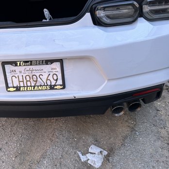 Bumper Fix - Before - Mobile Dent Repair Near Me