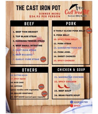 Menu photo 6 The Cast Iron Pot Fairview, NJ Menu photo 6 The Cast Iron Pot Fairview, NJ