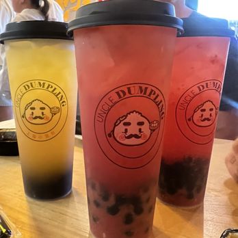 Uncle Dumpling - Strawberry Smash tea - Noodles Near Me - Roseville, California Uncle Dumpling - Strawberry Smash tea - Noodles Near Me - Roseville, California