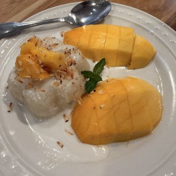 Let's Thai - Mango Sweet Sticky Rice - Thai Near Me - Santa Clarita, California