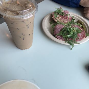 Dean: A Coffee Shop - Vietnamese Iced Coffee, Salami & Gruyère toast - Coffee & Tea Near Me - Goleta, California Dean: A Coffee Shop - Vietnamese Iced Coffee, Salami & Gruyère toast - Coffee & Tea Near Me - Goleta, California