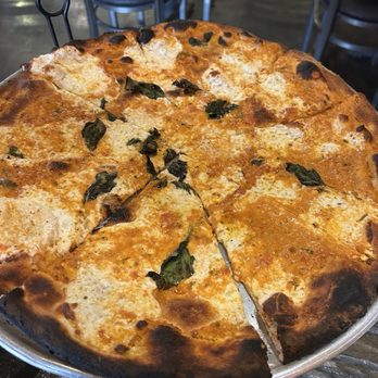 Zoni's Coal Fired Pizza - Marguerita pizza with vodka sauce. - Pizza Near Me - Red Bank, New Jersey Zoni's Coal Fired Pizza - Marguerita pizza with vodka sauce. - Pizza Near Me - Red Bank, New Jersey