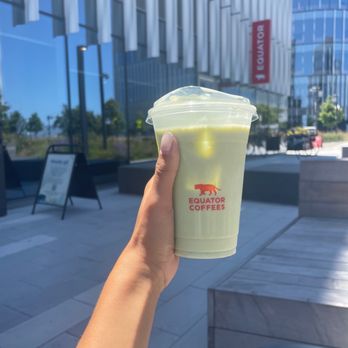 Equator Coffees - Iced matcha latte - Coffee & Tea Near Me - Burlingame, California
