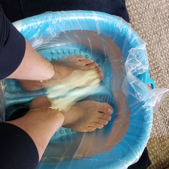 Internal Wisdom - Phase 1 on the ionic foot bath. - Colonics Near Me - Folsom, California
