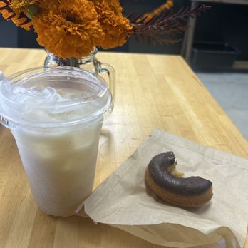 Ritual Cafe - I got the soursop drink and a vegan chocolate donut absolutely delicious - Coffee & Tea Near Me - Carson, California Ritual Cafe - I got the soursop drink and a vegan chocolate donut absolutely delicious - Coffee & Tea Near Me - Carson, California