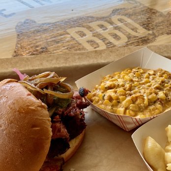 The Inked Pig - Barbacoa Brisket Sandwich - Barbeque Near Me - Gainesville, Georgia