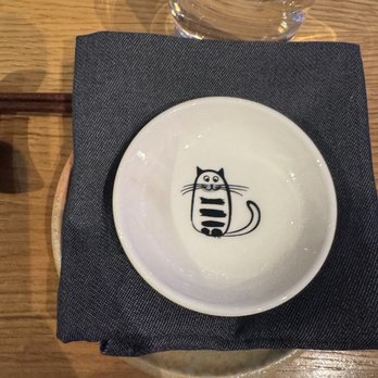 Okane - Cute cat plates - Sushi Bars Near Me - San Francisco, California