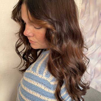 Roots & Revolution - Brunette with soft highlights - Hair Salons Near Me - Centennial, Colorado Roots & Revolution - Brunette with soft highlights - Hair Salons Near Me - Centennial, Colorado