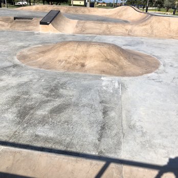 Miramar Regional Park - The skatepark from the farthest end, showing the ledges, banks, and other park features - Parks Near Me - Miramar, Florida Miramar Regional Park - The skatepark from the farthest end, showing the ledges, banks, and other park features - Parks Near Me - Miramar, Florida