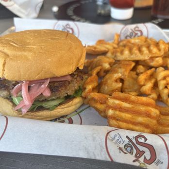 The Spot - Greek Turkey Burger - Burgers Near Me - Galveston, Texas The Spot - Greek Turkey Burger - Burgers Near Me - Galveston, Texas