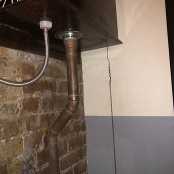 Cafe Select - Funny way to flush a toilet. - Bars Near Me - New York, New York