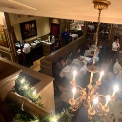 La Nonna Bella - Looking down from the second floor - decorated nicely for the holidays!