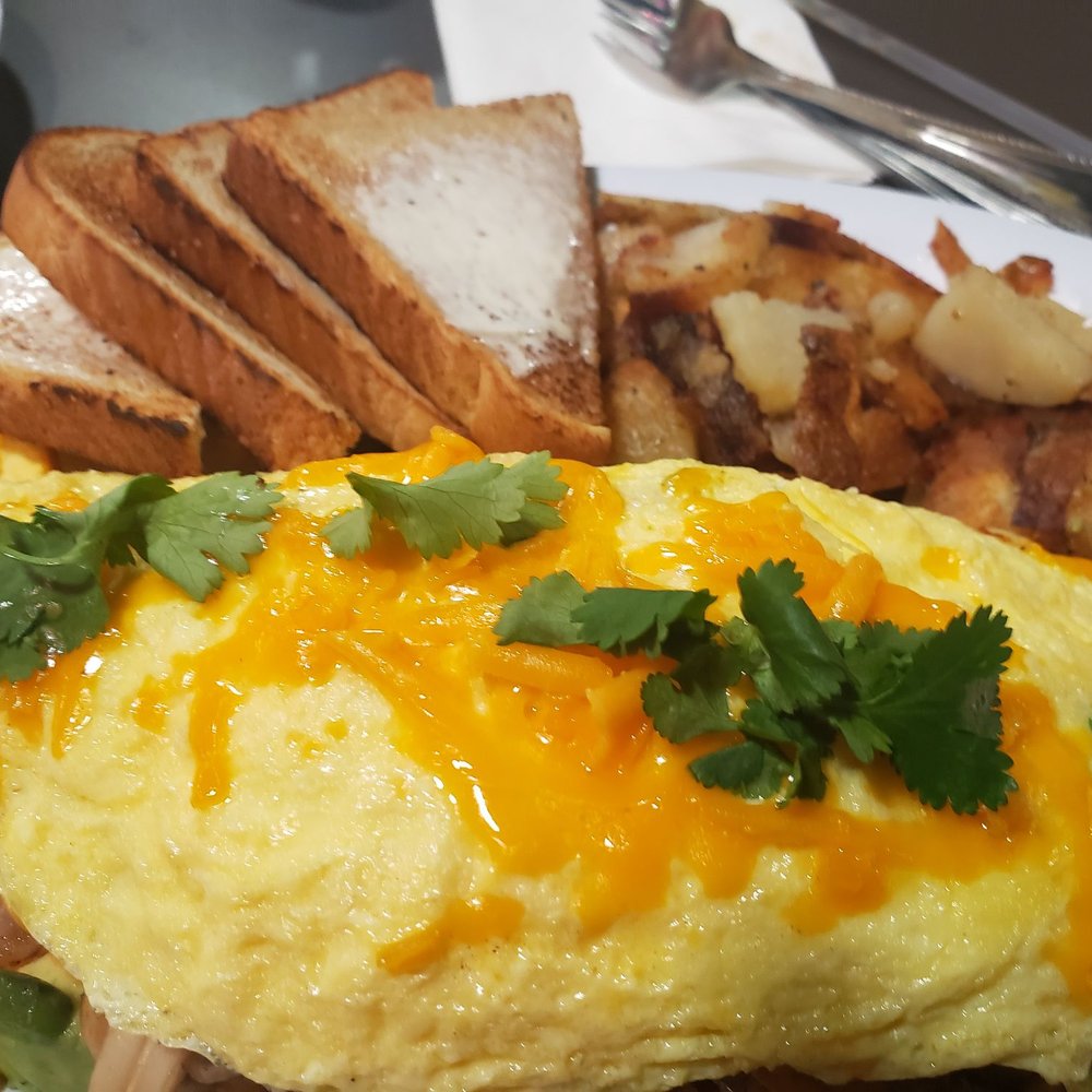 Beacon Cafe 287 - Three meat omelet - Breakfast & Brunch Near Me - Fort Worth, Texas