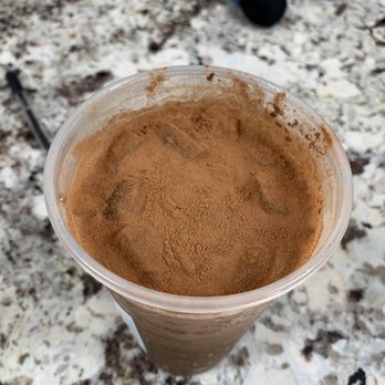 Starbucks - this is supposed to be a cold brew with cinnnamon almond milk foam - Coffee & Tea Near Me - Brentwood, Tennessee