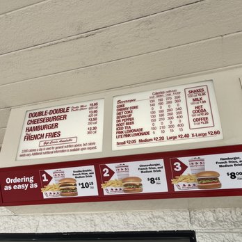 In-N-Out Burger - Simple as 1...2....3 - Burgers Near Me - Arcadia, California