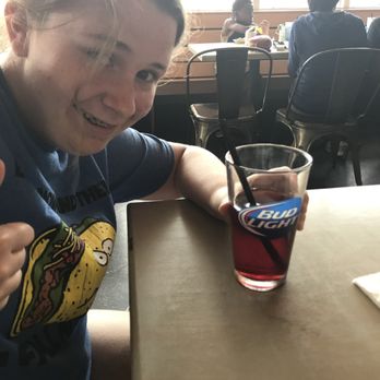 Lulu's Cafe - My daughter was so happy her tea came in a bud light cup! - Diners Near Me - Myrtle Beach, South Carolina