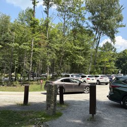 Lake Willoughby South Beach - Limited parking in the small lot.