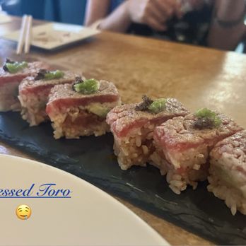Seabutter - Spicy tuna, avocado, torched toro, truffle, and fresh wasabi - Japanese Near Me - Beverly Hills, California