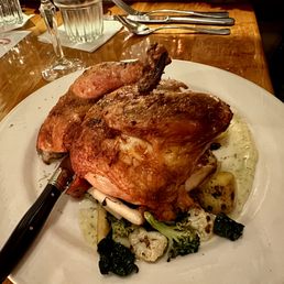 Fennel Pollen Dry Brined 1/2 Chicken