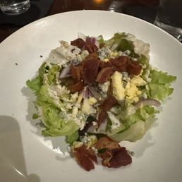 Wedge salad with Blue Cheese dressing
