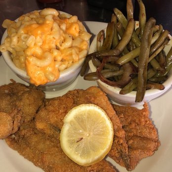 Vonda's Kitchen - Fried whiting, Mac n cheese, garlic string beans - Soul Food Near Me - Newark, New Jersey Vonda's Kitchen - Fried whiting, Mac n cheese, garlic string beans - Soul Food Near Me - Newark, New Jersey