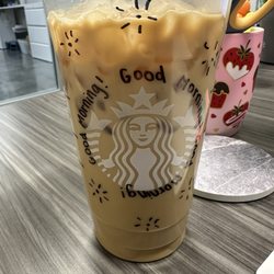 Starbucks - Staff decorated my cup, super cute!