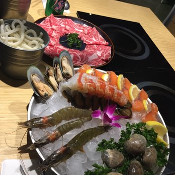 Halves Boiling Pot + Grill - Nothing is betrrr than this - Japanese Near Me - Foothill Ranch, California