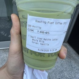 Phillip was super sweet and friendly. I will come back for the vibes. Matcha order in the pic.