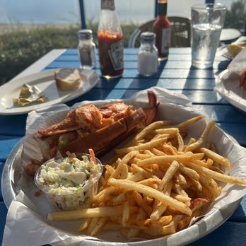 Sam's Chowder House - Lobster Roll with Fries - Seafood Near Me - Half Moon Bay, California Sam's Chowder House - Lobster Roll with Fries - Seafood Near Me - Half Moon Bay, California