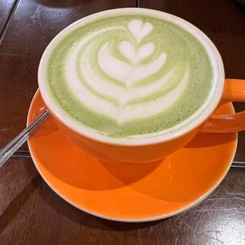 Macondo Coffee Kendall - 12 Oz Matcha Latte - Coffee & Tea Near Me - Miami, Florida